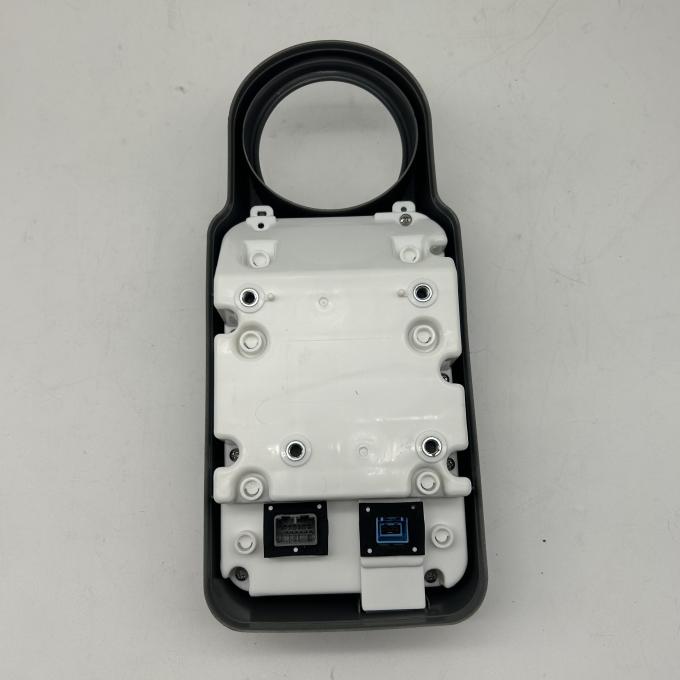 굴착기 모니터 display panel side view