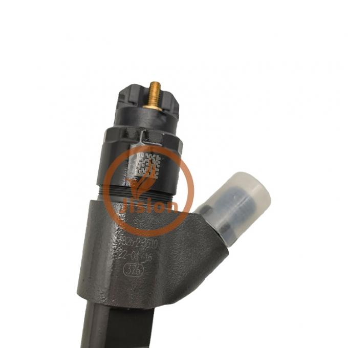 燃料噴射装置 side view showing connections