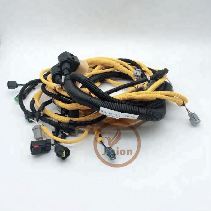 油圧ショベル用エンジン wire harness connector detail