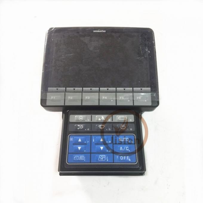 굴착기 모니터 display gauge panel front view