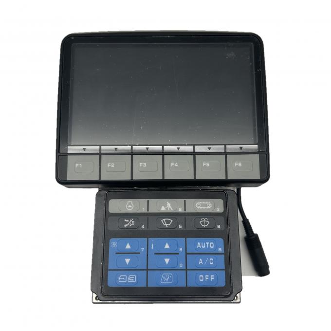 굴착기 모니터 display front view