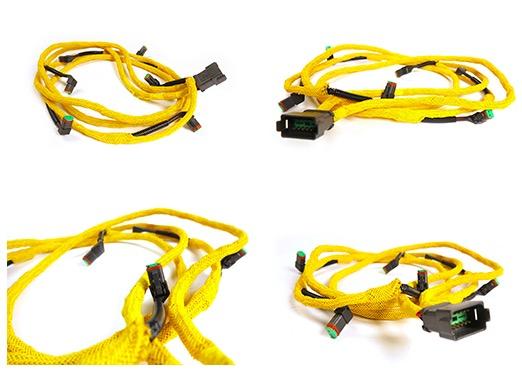 Jision 6D140 油圧ショベル用エンジン Injector Wiring Harness